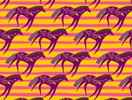 Mystic Gallop Animal Vinyl Wrap Pattern