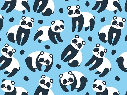 Rwraps™ Panda Print Vinyl Wrap Film - Chinese Natives