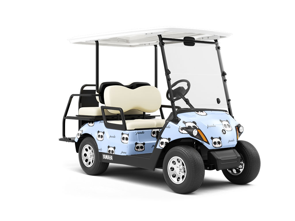 Fuzzy Pixels Animal Wrapped Golf Cart