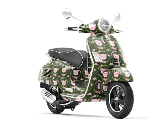 Clean Up Animal Vespa Scooter Wrap Film