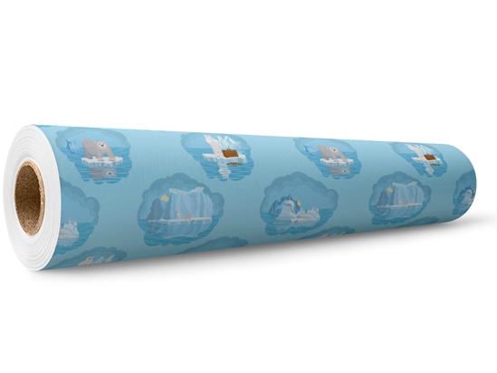 Icy Reflections Animal Wrap Film Wholesale Roll