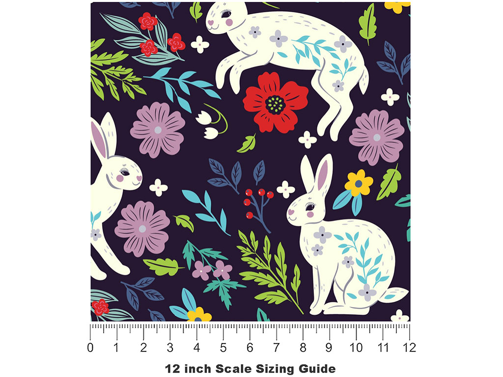 Woodland Guide Animal Vinyl Film Pattern Size 12 inch Scale