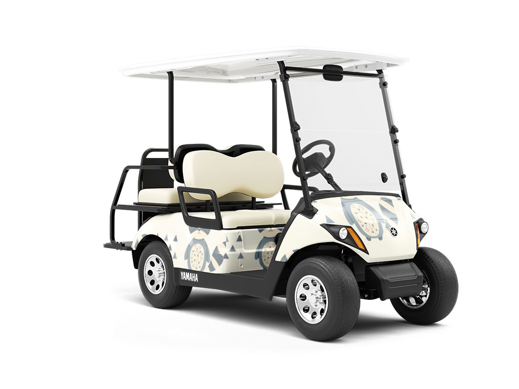 Full Tummy Animal Wrapped Golf Cart