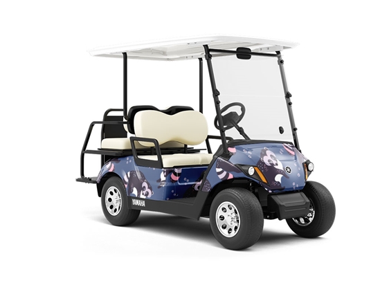 Rotund Happiness Animal Wrapped Golf Cart