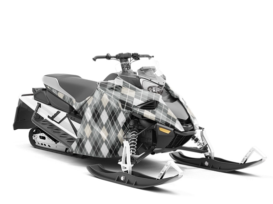 Professional Shadow Argyle Custom Wrapped Snowmobile