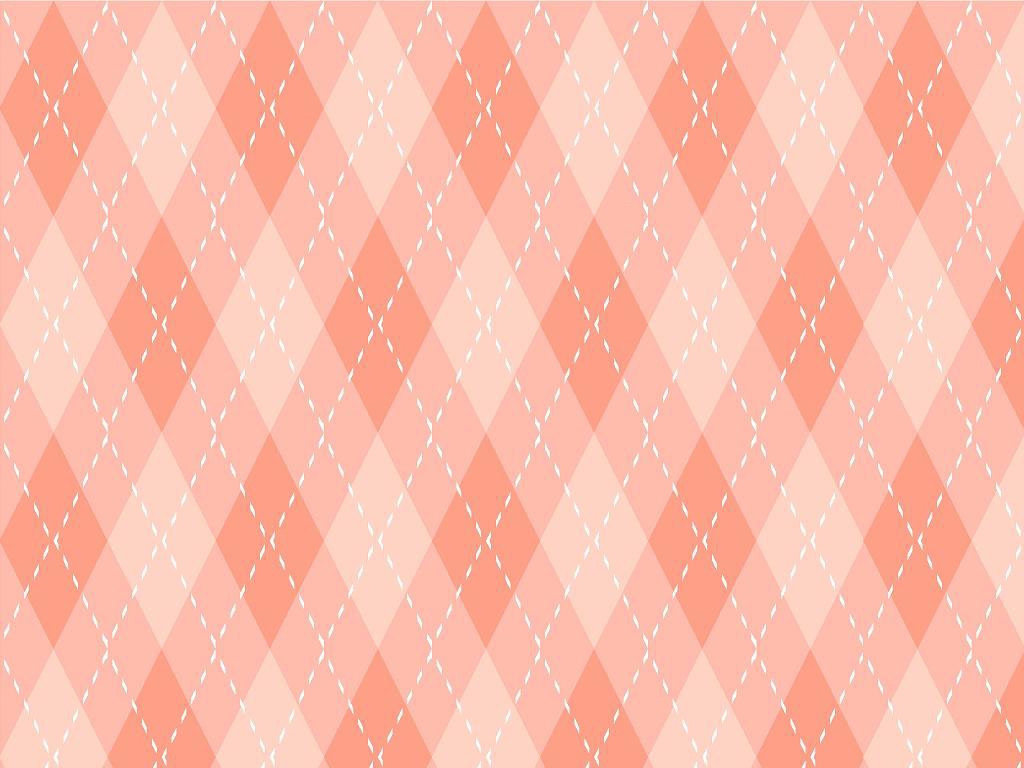 Rwraps™ Pink Argyle Print Vinyl Wrap Film - Bright Coral