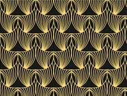 Sweep House Art Deco Vinyl Wrap Pattern
