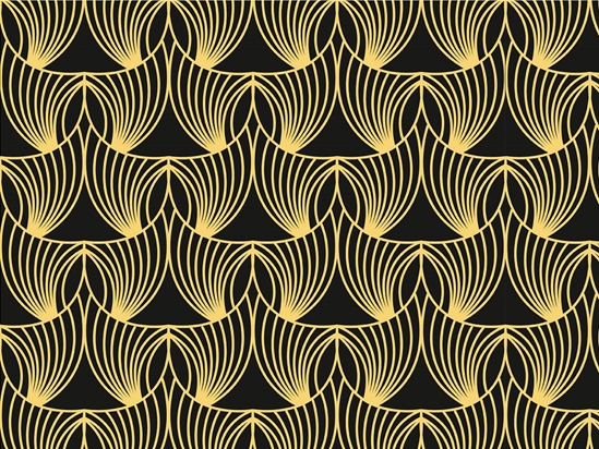 Sweep House Art Deco Vinyl Wrap Pattern