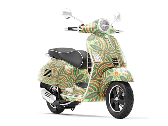 Expanded Selections Art Deco Vespa Scooter Wrap Film