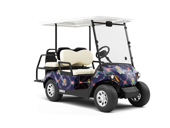 Sweet Gifts Art Deco Wrapped Golf Cart