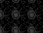 Black Aeons Astrology Vinyl Wrap Pattern