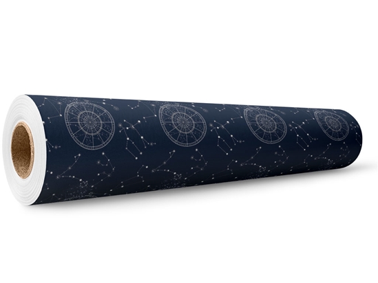 Blue Aeons Astrology Wrap Film Wholesale Roll