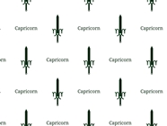 Capricorn Swords Astrology Vinyl Wrap Pattern