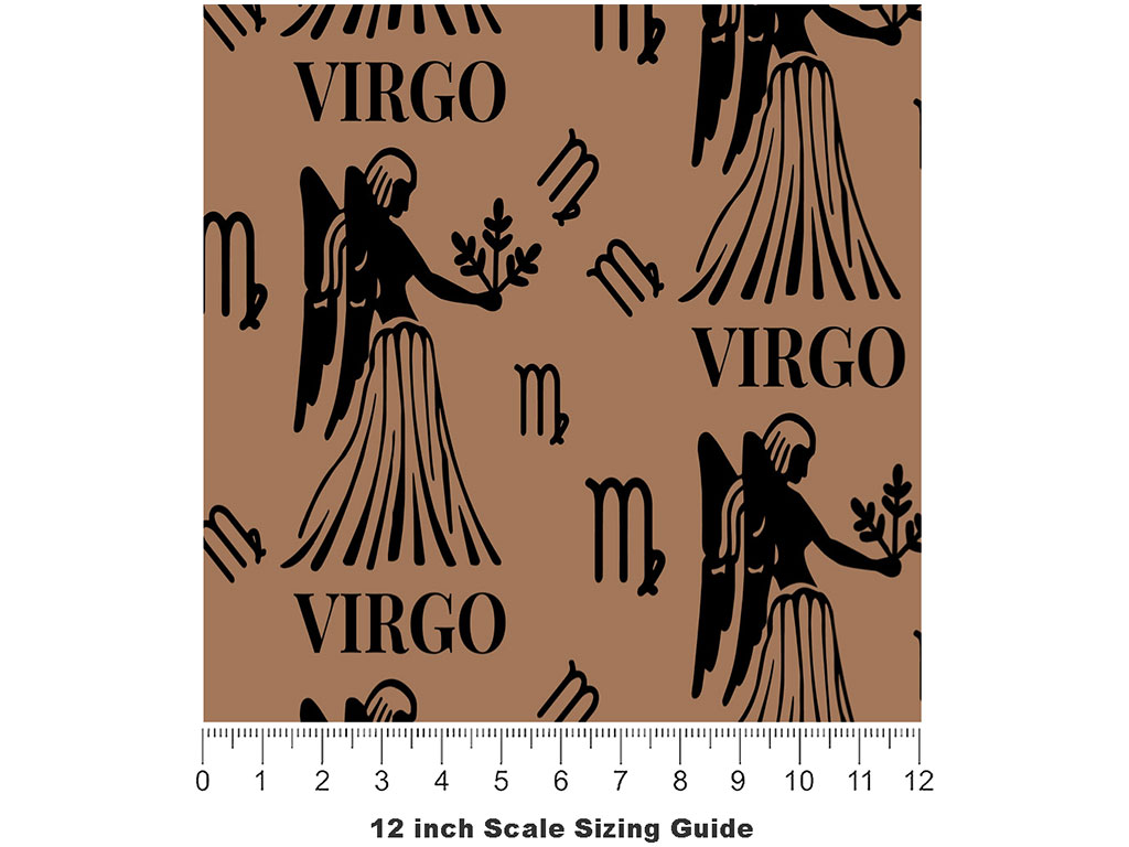 Maiden Voyage Astrology Vinyl Film Pattern Size 12 inch Scale