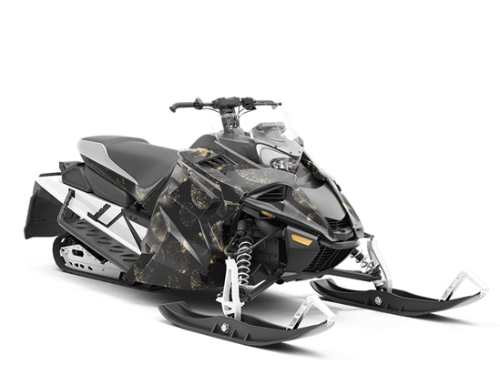Planetary Darkness Astrology Custom Wrapped Snowmobile
