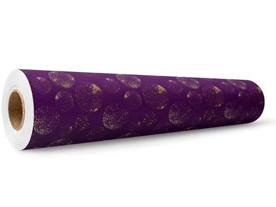 Planetary Purple Astrology Wrap Film Wholesale Roll