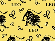 Roaring Lion Astrology Vinyl Wrap Pattern