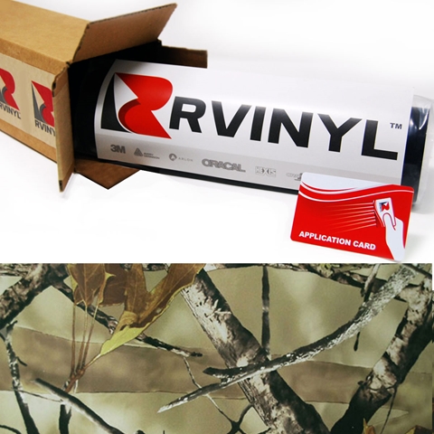 Rwraps™ Camouflage Vinyl Wrap Film - Back Country (Discontinued)