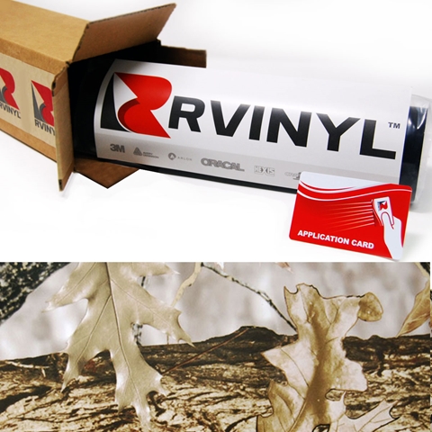 Rwraps™ Camouflage Vinyl Wrap Film - Back Woods (Discontinued)