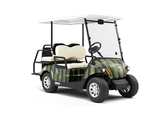 Distinct Davidsea Bamboo Wrapped Golf Cart