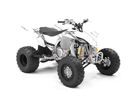 Realistic Ross Barbed Wire ATV Wrapping Vinyl