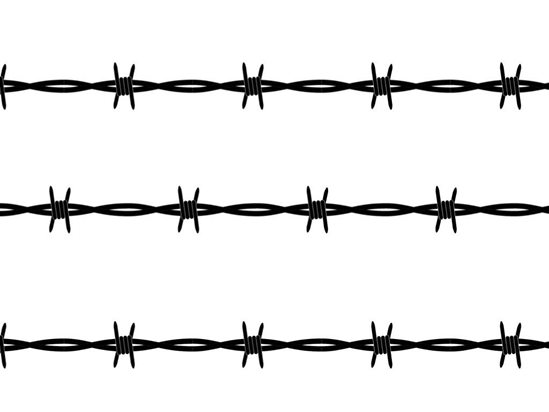 Simple Ross Barbed Wire Vinyl Wrap Pattern