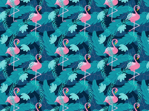 Rwraps™ Flamingos Birds Print Vinyl Wrap Film - And Strut