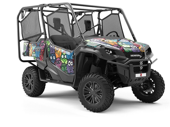 Who is There Birds Utility Vehicle Vinyl Wrap