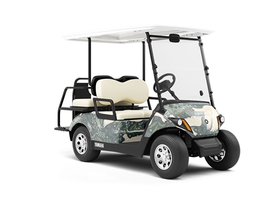 Flying Nobility Birds Wrapped Golf Cart