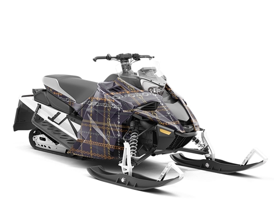 Chain Excitement Bling Custom Wrapped Snowmobile