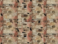 Almond Brown Brick Vinyl Wrap Pattern