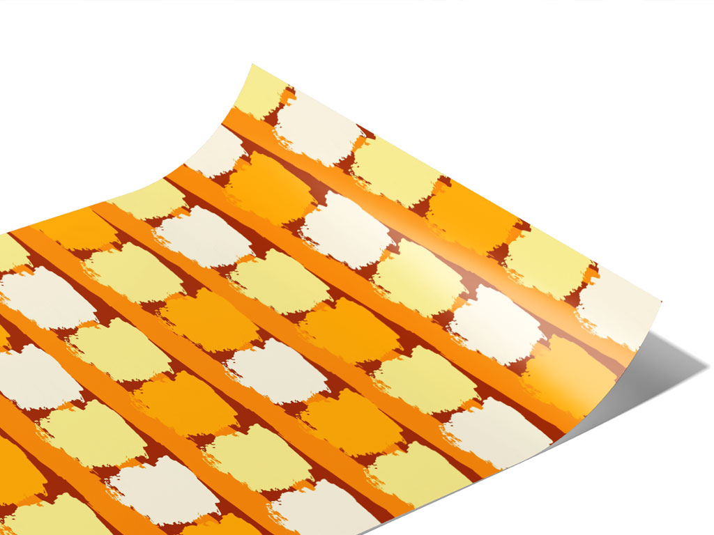 Orange  Brick Vinyl Wraps