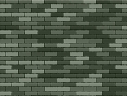 Dartmouth Green Brick Vinyl Wrap Pattern