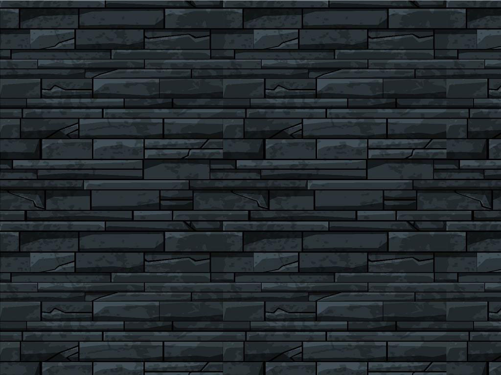 Black Coral Brick Vinyl Wrap Pattern