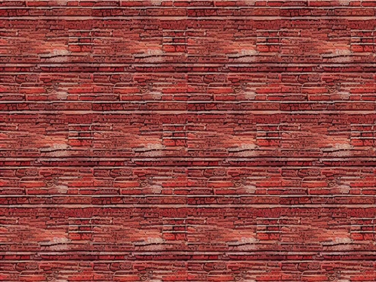 Cordovan Red Brick Vinyl Wrap Pattern