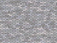 Grey  Brick Vinyl Wrap Pattern