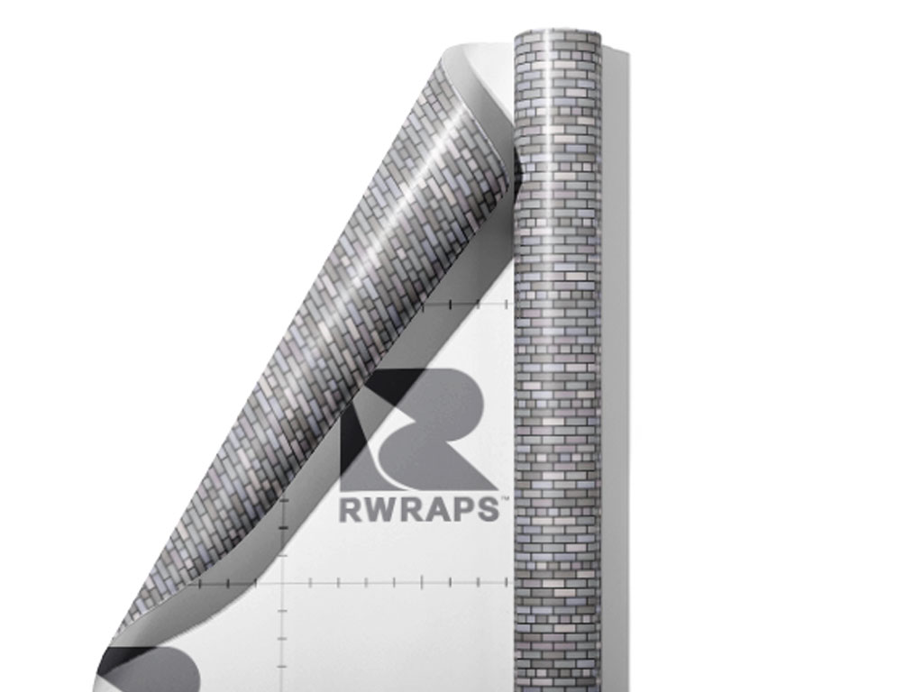 Grey  Brick Wrap Film Sheets