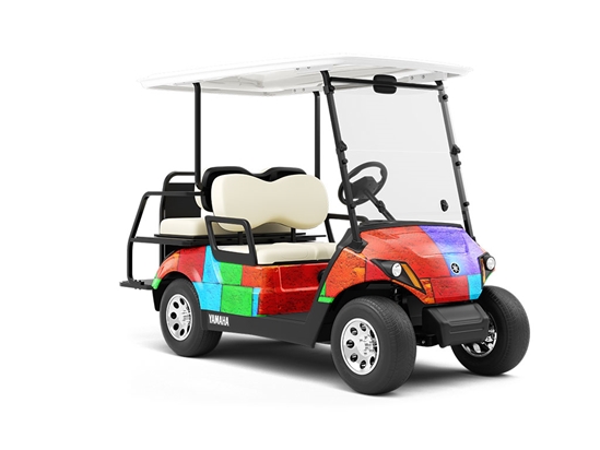 Hopscotch  Brick Wrapped Golf Cart