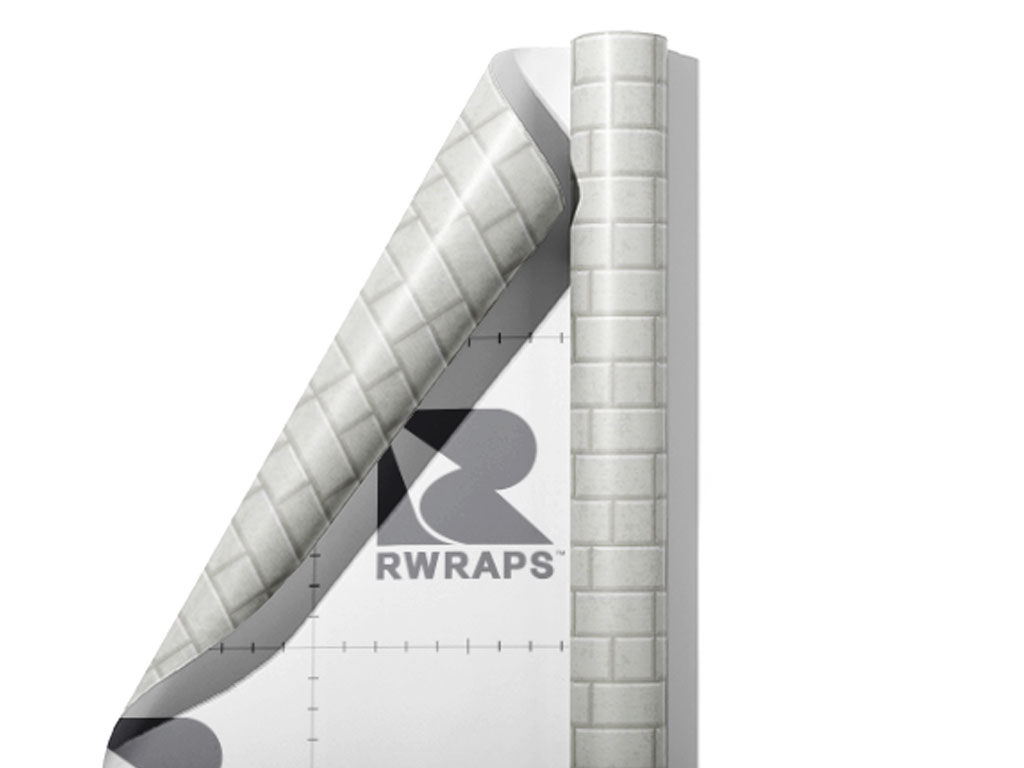 Stepped Grey Brick Wrap Film Sheets