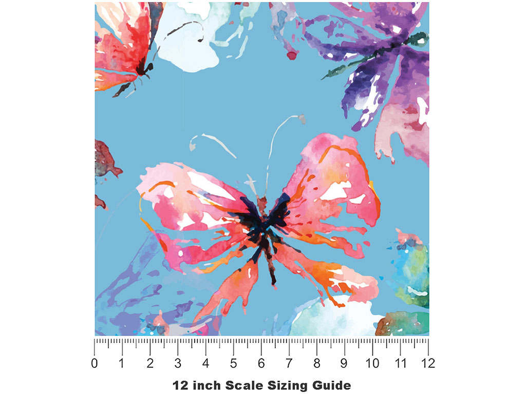 Abstract Lovelies Bug Vinyl Film Pattern Size 12 inch Scale