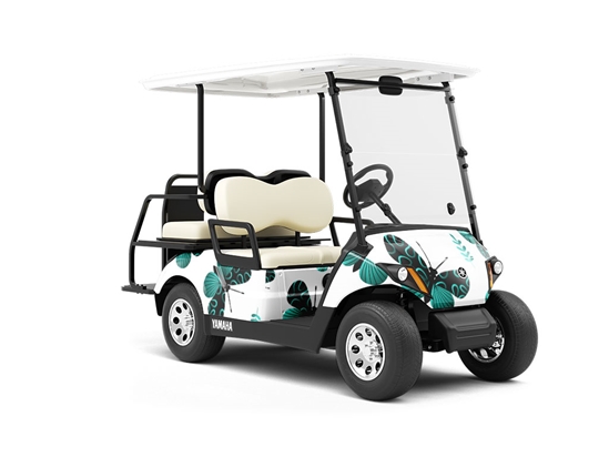 Aquatic Tones Bug Wrapped Golf Cart