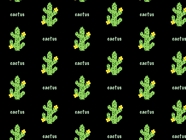 Pixel Pricks Cacti Vinyl Wrap Pattern