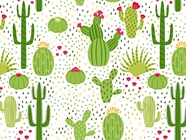 Prickly Pears Cacti Vinyl Wrap Pattern