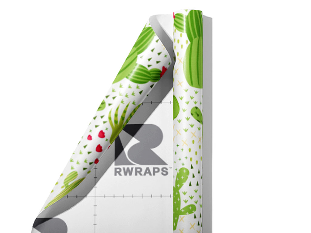 Prickly Pears Cacti Wrap Film Sheets