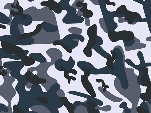 Rwraps™ Arctic Camouflage Print Vinyl Wrap Film - Blizzard ERDL