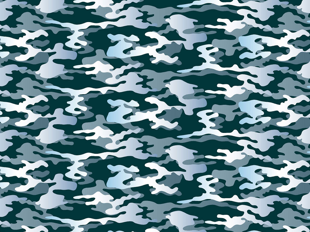 Glacier Flecktarn Camouflage Vinyl Wrap Pattern