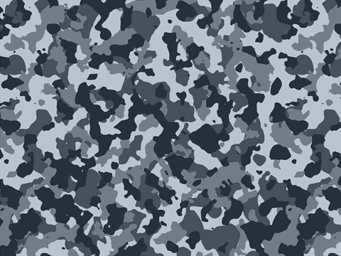 Rwraps™ Arctic Camouflage Print Vinyl Wrap Film - Mosaic Multicam
