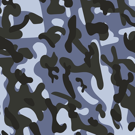 Snowdrift Flecktarn Camouflage Vinyl Wrap Pattern