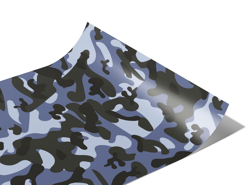 Snowdrift Flecktarn Camouflage Vinyl Wraps