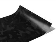 Ebony ERDL Black Camouflage Vinyl Wraps